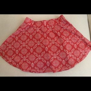 Xhilaration - Red and White Kid’s Skirt